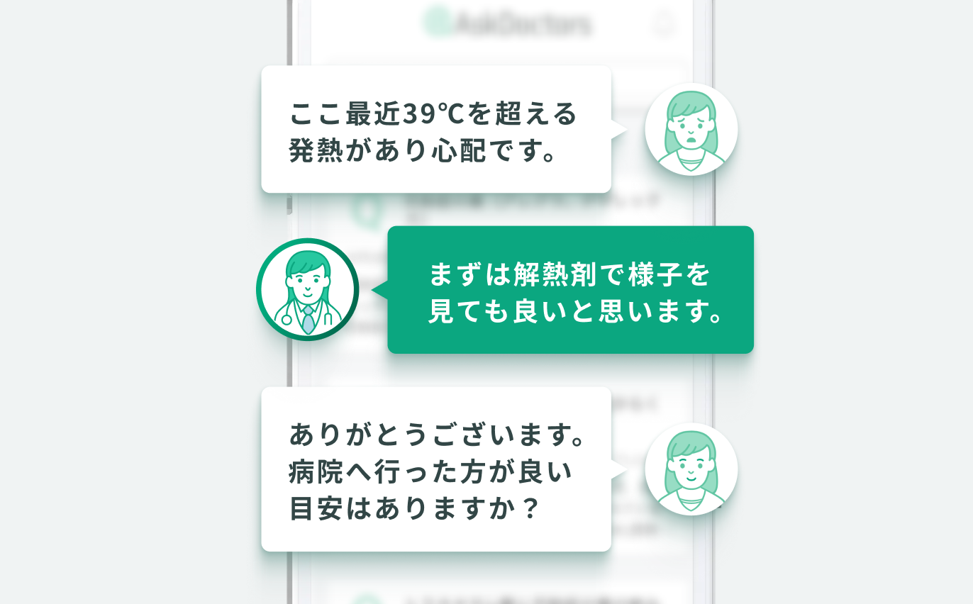 24時間365日いつでも現役医師に相談
